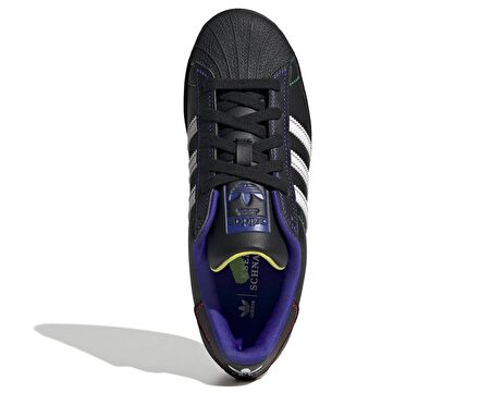 adidas SUPERSTAR X KS W Unisex Günlük Ayakkabı IE0365 Siyah