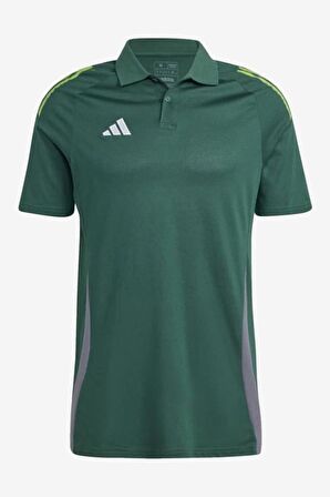 Adidas Tıro24 C Polo ADIR7567 Koyu Yeşil Erkek Polo Yaka Tişört