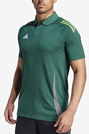 Adidas Tıro24 C Polo ADIR7567 Koyu Yeşil Erkek Polo Yaka Tişört