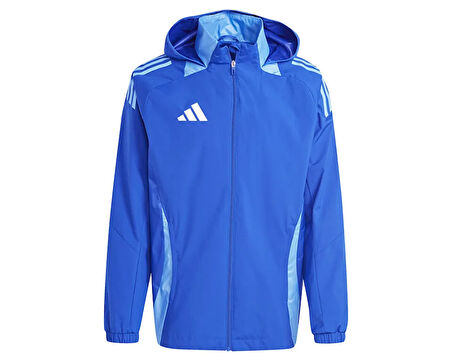 adidas Tiro24 C Awjkt Erkek Futbol Antrenman Ceketi IR7561 Mavi