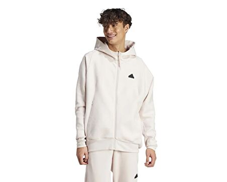 adidas M Z.N.E. Pr Fz Erkek Günlük Ceket IR5229 Bej