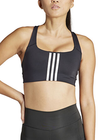 adidas IQ3369 PWIM MS 3S BRA  Siyah Kadın Sporcu Sütyeni