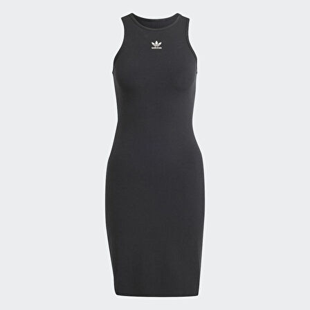 adidas IT9881 RIB TANK DRESS Kadın Elbise