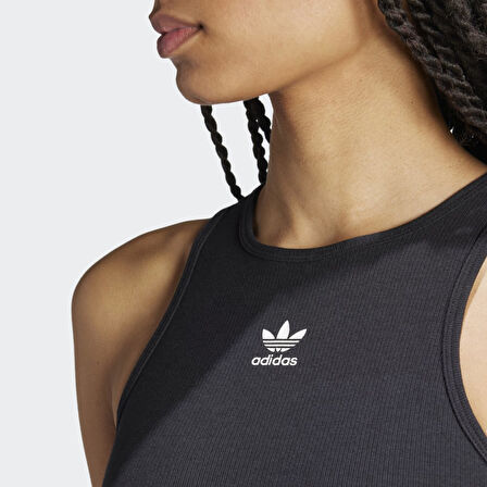 adidas IT9881 RIB TANK DRESS Kadın Elbise