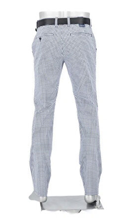 Alberto Rookie Revolutional Check Kareli Regular Fit Erkek Pantolon