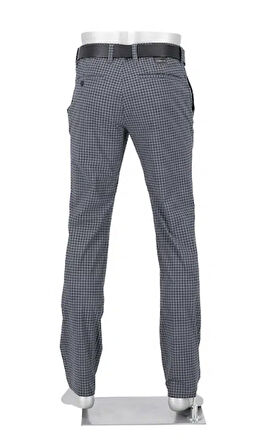 Alberto Rookie Revolutional Check Kareli Regular Fit Erkek Pantolon