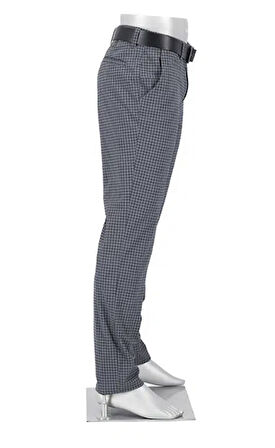 Alberto Rookie Revolutional Check Kareli Regular Fit Erkek Pantolon