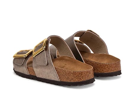 Birkenstock Sydney Cushion Buckle Bf Graceful Kadın Terliği 1029372-20324 Kahverengi