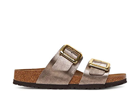 Birkenstock Sydney Cushion Buckle Bf Graceful Kadın Terliği 1029372-20324 Kahverengi