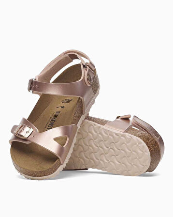 Birkenstock Rio Kids BF Electric Metallic Çift Bantlı Çocuk Sandalet | 33