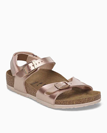 Birkenstock Rio Kids BF Electric Metallic Çift Bantlı Çocuk Sandalet | 35