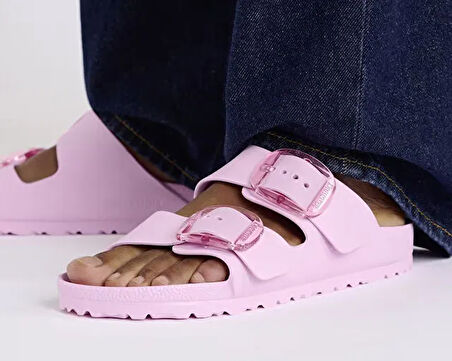 Birkenstock Arizona Eva Big Buckle Kadın Terliği 1029642-20511 Pembe