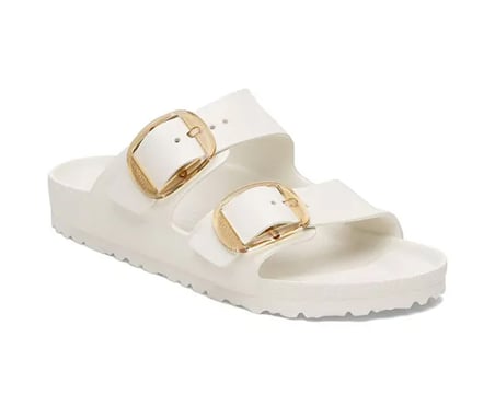 Birkenstock Arizona Eva Big Buckle Kadın Terliği 1029651-20116 Krem