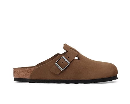 Birkenstock Boston Sfb Vl Tonal Kadın Terliği 1030861-20543 Kahverengi