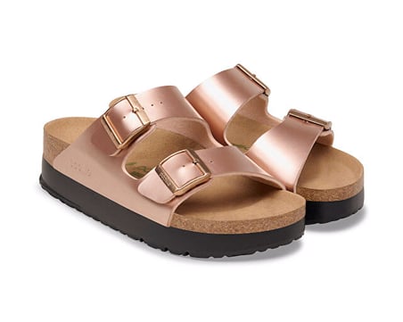 Birkenstock Arizona Flex Platform Bf Kadın Terliği 1031270-20090 Kahverengi