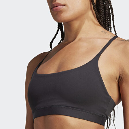 adidas IQ3374 ALL ME LS BRA Kadın Sporcu Sütyeni