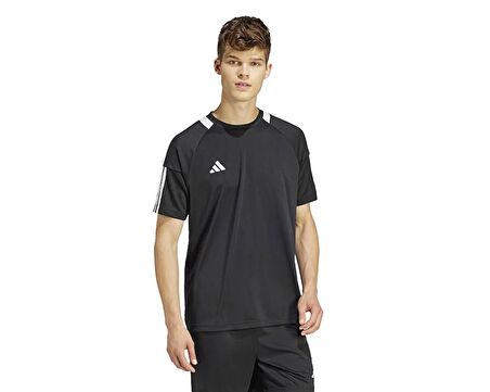 adidas M Sereno 3S T Erkek Futbol Tişörtü IR7823 Siyah