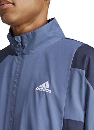 adidas Mavi Erkek Kapüşon Yaka Regular Fit Eşofman Takımı IP3111 M