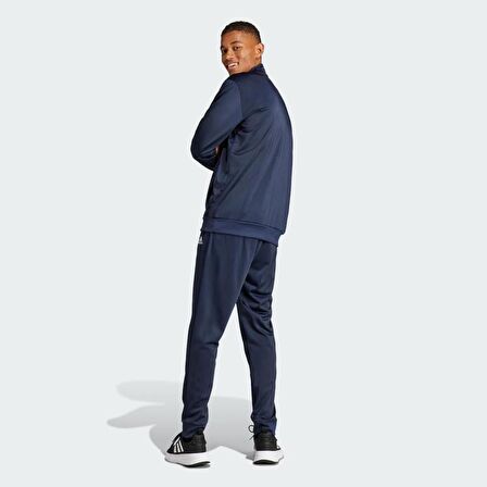 Adidas IR8205 Small Logo Tricot Track Suit Erkek Siyah Eşofman Takımı 