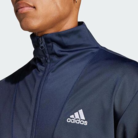 Adidas IR8205 Small Logo Tricot Track Suit Erkek Siyah Eşofman Takımı 