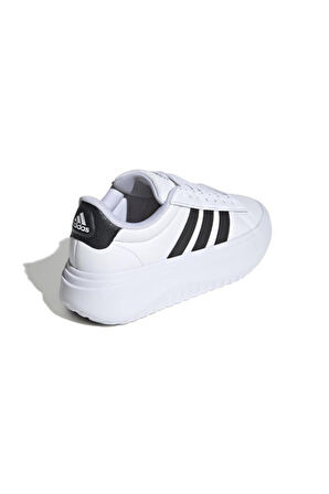 Adidas GRAND COURT PLATFORM Kadın Spor Ayakkabı IE1092 FTWWHT/CBLACK/CBLACK
