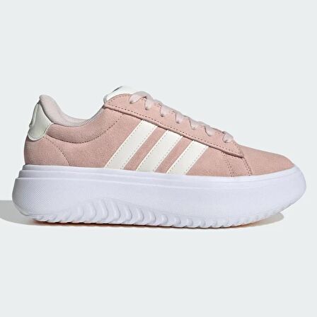 Adidas IE1104 Grand Court Platform Suede Kadın Tenis Ayakkabısı