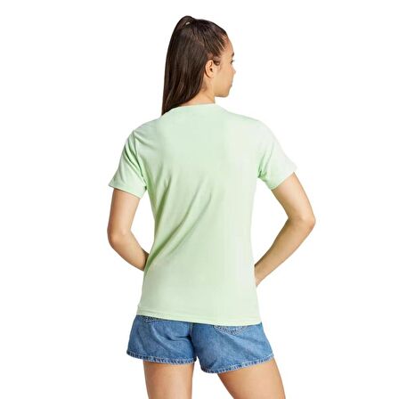 adidas Essentials Logo Kadın Tişört Yeşil IR5409