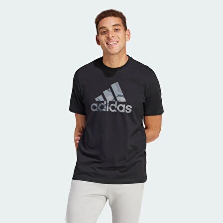 Adidas M CAMO G T 1 SİYAH Erkek Tshirt