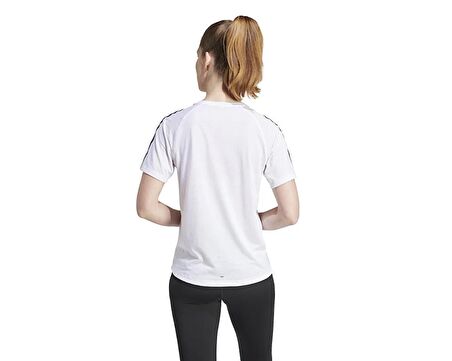 adidas Otr E 3S Tee Kadın Koşu Tişörtü IQ3876 Beyaz