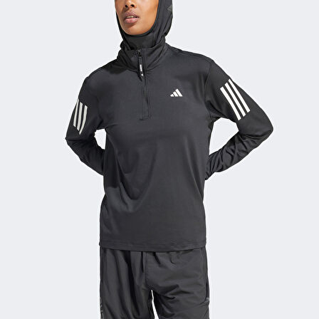 adidas Otr B Hzip Kadın Siyah Günlük Sweatshirt