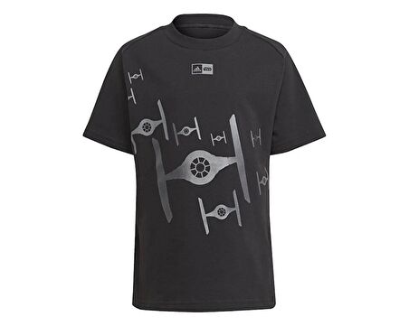 adidas Lk Sw Zne T Çocuk Günlük Tişört IM9519 Siyah