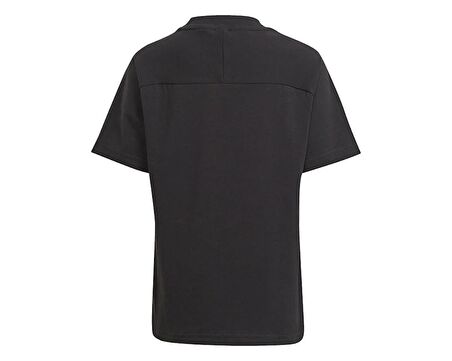 adidas Lk Sw Zne T Çocuk Günlük Tişört IM9519 Siyah