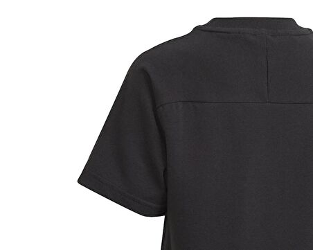 adidas Lk Sw Zne T Çocuk Günlük Tişört IM9519 Siyah