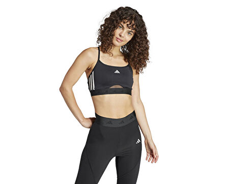 adidas Hyglm Bralette Kadın Antrenman Sporcu Sütyeni IS4491 Siyah