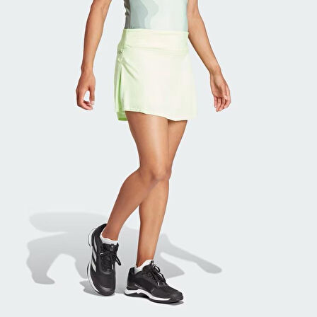 Adidas IS7247 Tennis Match Kadın Yeşil Tenis Eteği