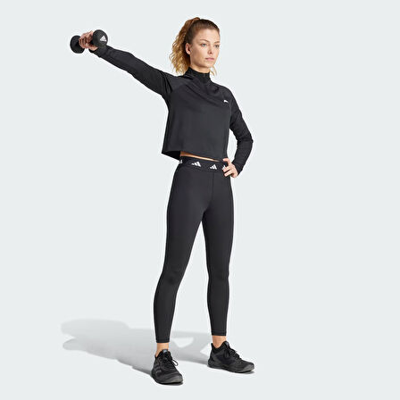 Adidas Tr-Es 1/4Zip Kadın Fermuarlı Sweatshirt IS4028