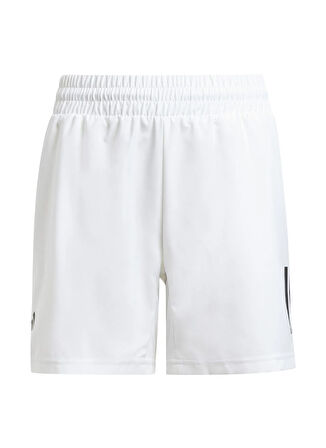 adidas Bağlamalı Bel Normal Beyaz Erkek Çocuk Şort JI9253-B CLUB 3S SHORT