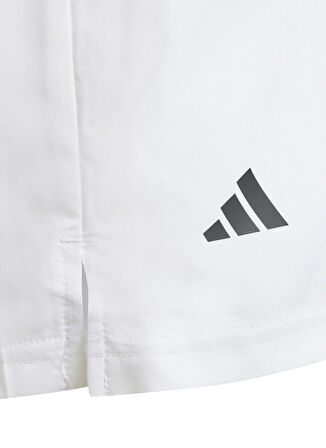 adidas Bağlamalı Bel Normal Beyaz Erkek Çocuk Şort JI9253-B CLUB 3S SHORT