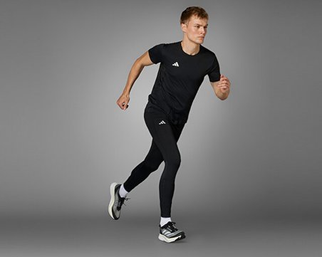 Adidas Adizero E L Tgt Erkek Koşu Tayt IN1164 Siyah