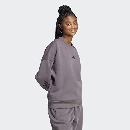 adidas JE0214 W FI 3S SWT Kadın Sweatshirt