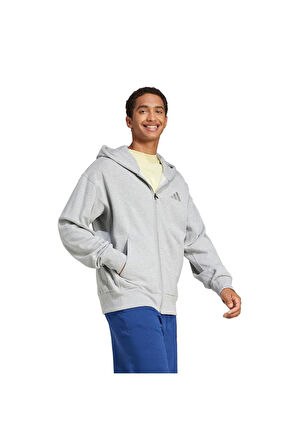 adidas Erkek  Gri  Ceket M A SZN FT FZ JI6362