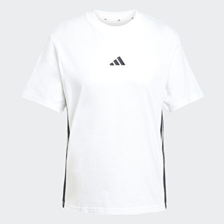 adidas W 3S SJ T Beyaz Kadın Sporcu Tişört JD0844