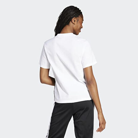 adidas W 3S SJ T Beyaz Kadın Sporcu Tişört JD0844