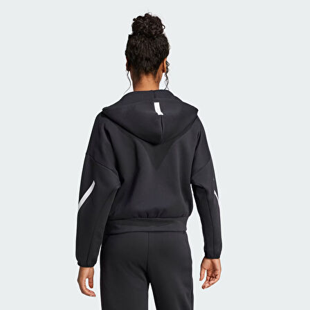 Adidas Kadın Günlük Kapşonlu Tek Üst W Z.N.E. Fz Jc5392