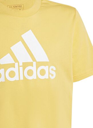 adidas Düz Turuncu Erkek Çocuk T-Shirt IS2582-U BL TEE