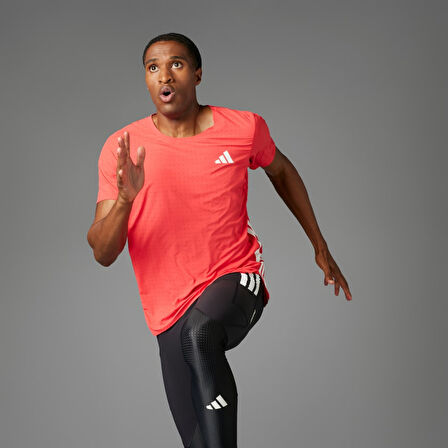 adidas IX8987 ADIZERO TEE M Erkek T-Shirt