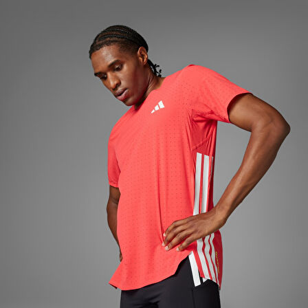 adidas IX8987 ADIZERO TEE M Erkek T-Shirt