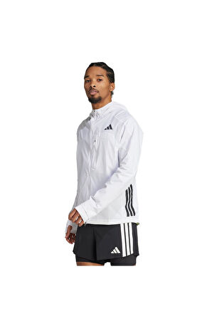 adidas Kadın  Beyaz  Ceket ADIZERO JKT M JF3471