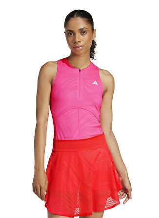 JN5642 ONESIE & SKIRT Pembe - Turuncu Slim Fit Elbise