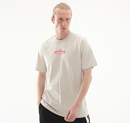 JD0667-E adidas Wab  Tee Erkek T-Shirt Krem